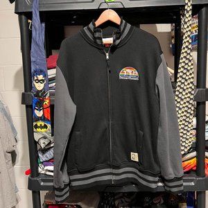 Mitchell & Ness Mens Sweatshirt Varsity Jacket Large NBA Denver Nuggets